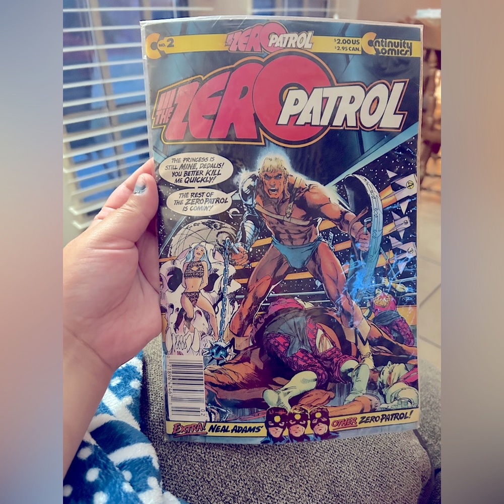 Zero Patrol Comic Book - Vibrant Cover Art